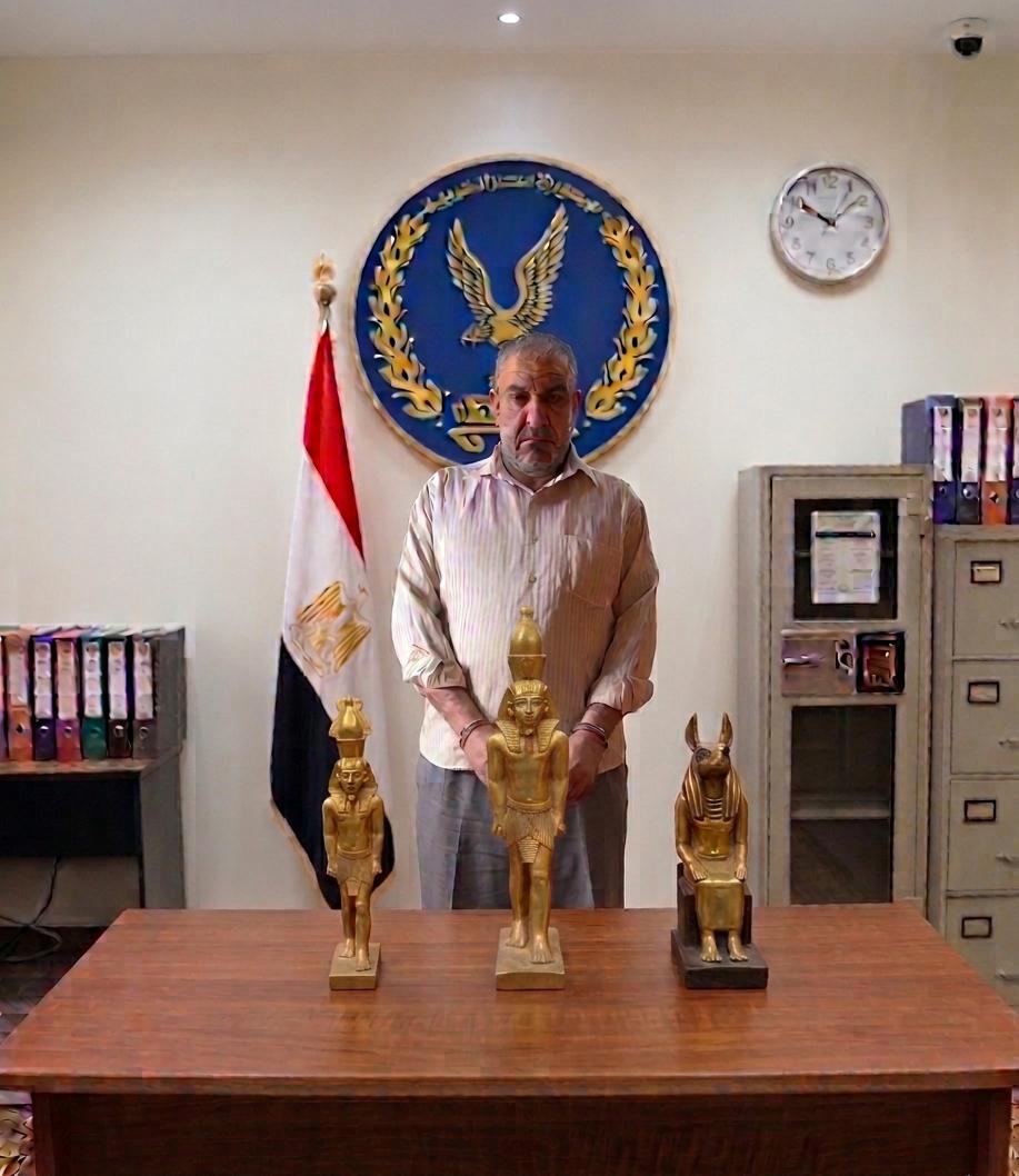 ضبط 3 قطع أثرية ذهبية في البحيرة والتحقيقات مستمرة