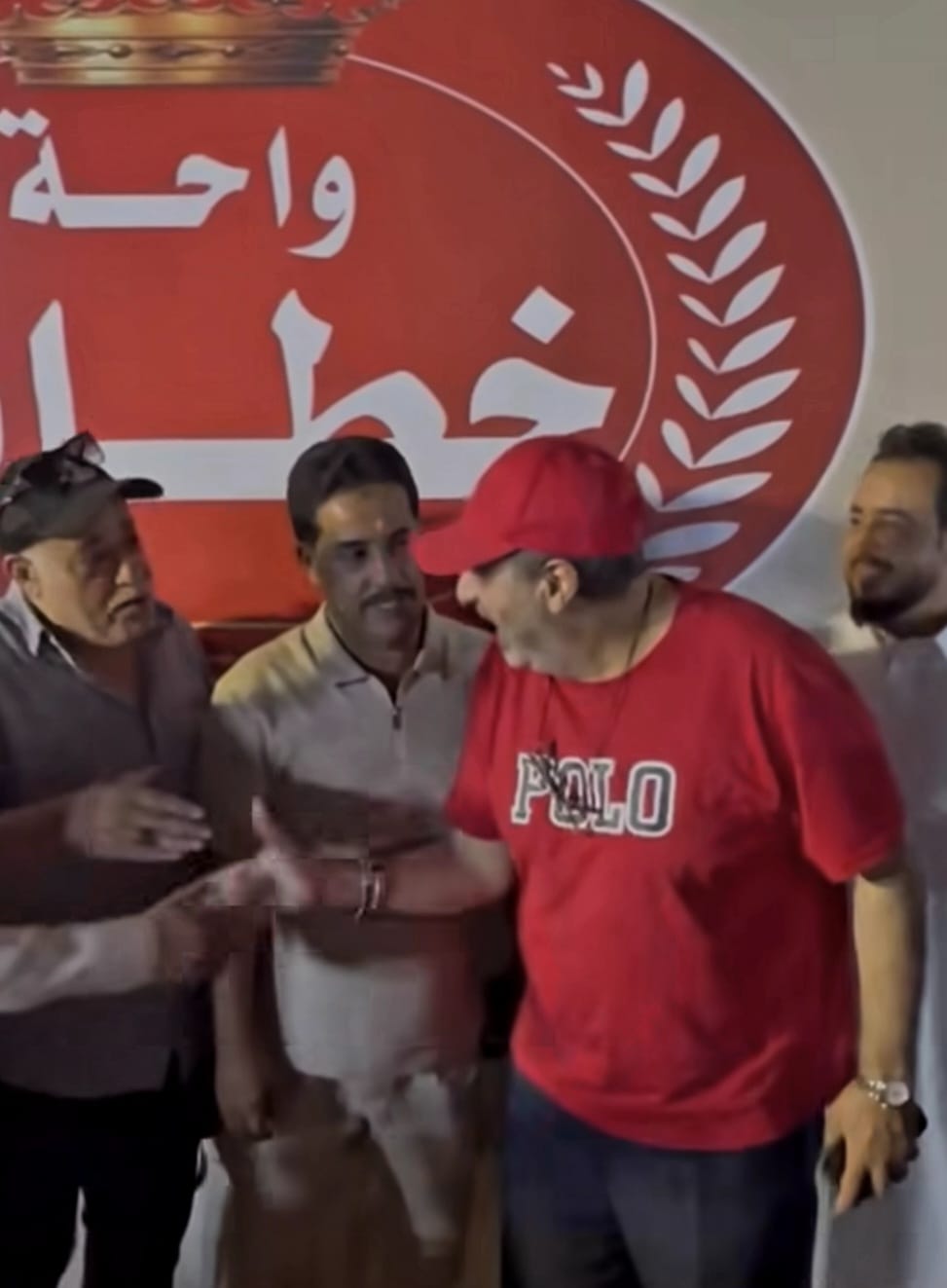 لقاء يجمع مجدي عبد الغني ورجل الأعمال شريف حليو خلال افتتاح أحدث فروع "واحة خطاب" بالعلمين الجديدة
