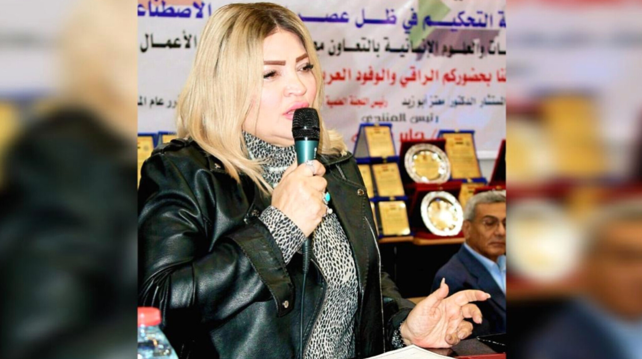 السفيرة ناهد شاكر تدين وتستنكر الإعتداء على ميناء دمياط الناتج عن طائرة مسيرة
